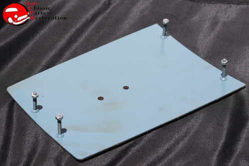 1969 Chevy Camaro Forward Console Woodgrain Rosewood Trim Metal Back New