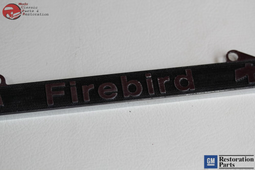 1969 Gm License Pontiac Firebird Front Rear License Plate Tag Holder Frames New