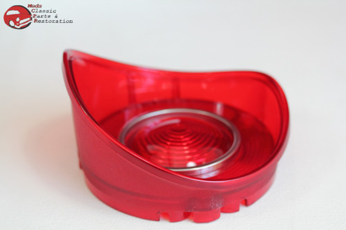 1972 Chevy Chevelle Malibu Ss Rear Tail Light Lamp Lenses Trim Set Right Left