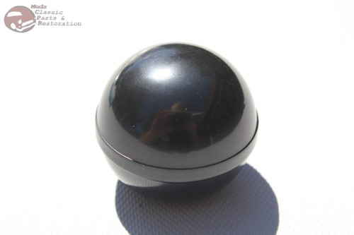 28-31 Ford Car Model A Truck Black Round Gearshift Knob Brass Thread Insert New