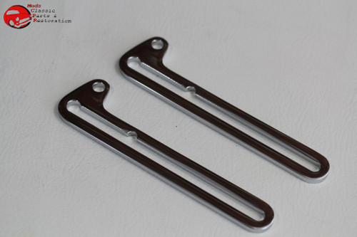 28-31 Ford Model A Closed Car Pickup Truck Windshield Chrome Slide Swing Arms Pr