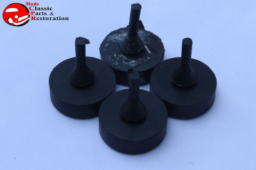 47-59 Chevy Gmc Pickup Truck Rubber Stopper Bumper Alignment Kit New