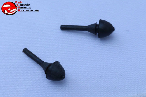 47-59 Chevy Gmc Pickup Truck Rubber Stopper Bumper Alignment Kit New