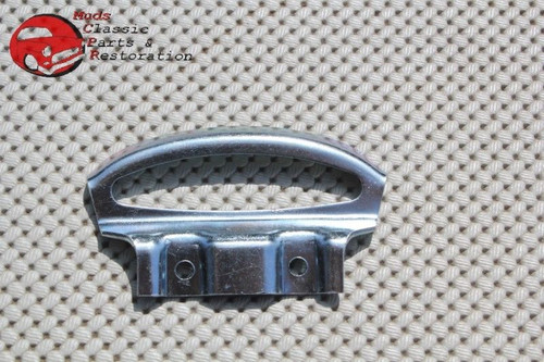 49-54 Chevy Passenger Car Rear Fender Skirt Mounting Clips Brackets Set Of 4 New