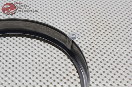 5" Headlight Headlamp Bulb Retaining Retainer Trim Ring Set Kit Gm Chevy A Body