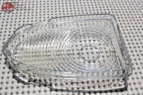 51 Chevy Passenger Car Park Light Lamp Clear Glass Lens Right Or Left New