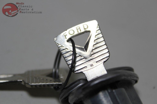 52-58 Ford Car 53-60 Truck Door Lock Cylinders W Oem Keys