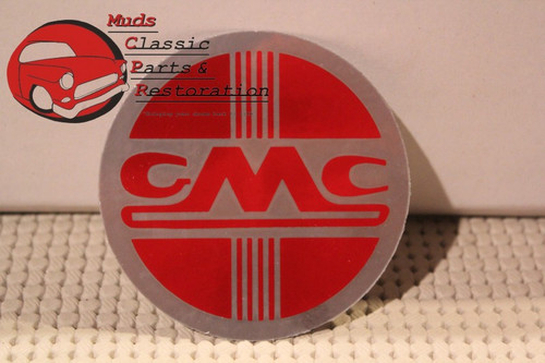 53 54 55 Gmc Heater Decal Standard Deluxe