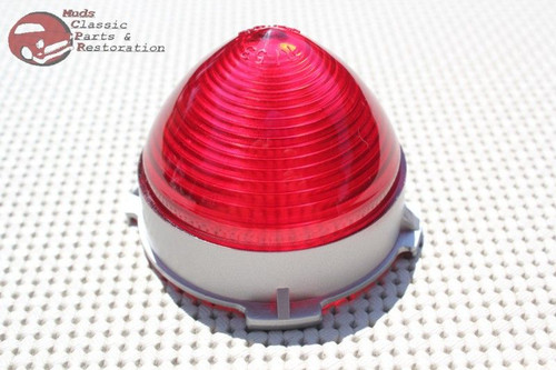 53 Chevy Passenger Car Belair 210 150 Rear Tail Light Lamp Center Lens Lenses