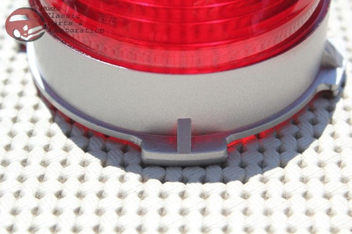 53 Chevy Passenger Car Belair 210 150 Rear Tail Light Lamp Center Lens Lenses