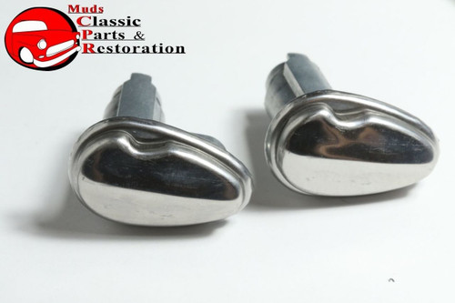 53-58 Ford Ignition Door Trunk Lock Cylinders W Keys New