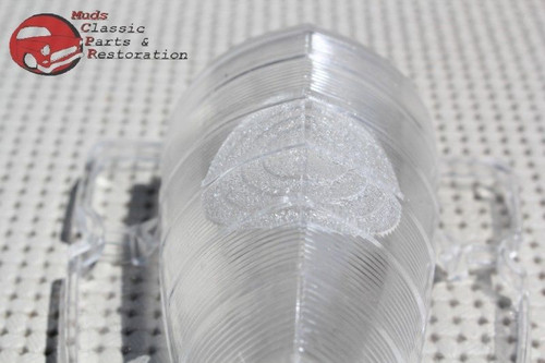 54 Chevy Belair Rear Taillight Lamp Lenses Brake Stop Backup Reverse Guide Style