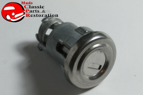 55-57 Chevy Ignition Door Trunk Lock Cylinders U Pawls Oem Octagon Head Keys