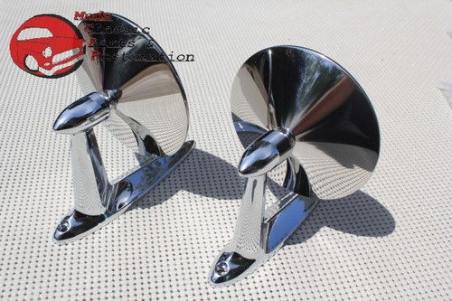 55-57 Chevy 50-63 Gm Door Fender Outside Rearview Mirrors Pontiac Oldsmobile Pr