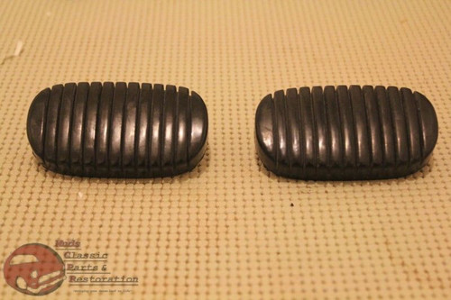 55-57 Chevy Pontiac Pasenger Car Clutch Brake Pedal Pads Bel Air Corvette