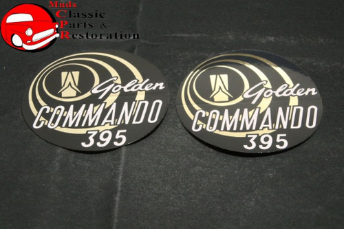 59 61 Golden Commando 395 Decal