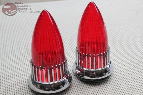 59 Cadillac Style Flush Mount Taillamp Tail Lights Lead Sled Custom Car Truck