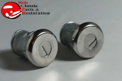 59-65 Cadillac 62-64 Pontiac B-Body Door Locks Original Oem Pear Head Keys