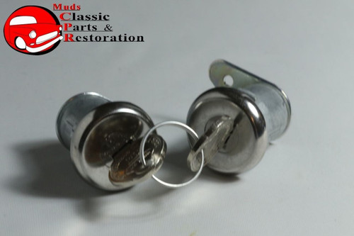 59-65 Cadillac 62-64 Pontiac B-Body Door Locks Original Oem Pear Head Keys