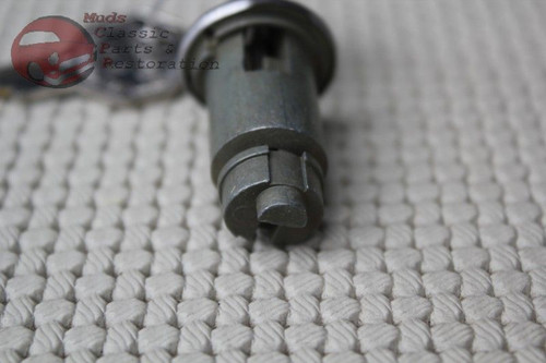 59-65 Cadillac Ignition Door Lock Cylinder Set Oem Keys Short Cylinder Flat Pawl