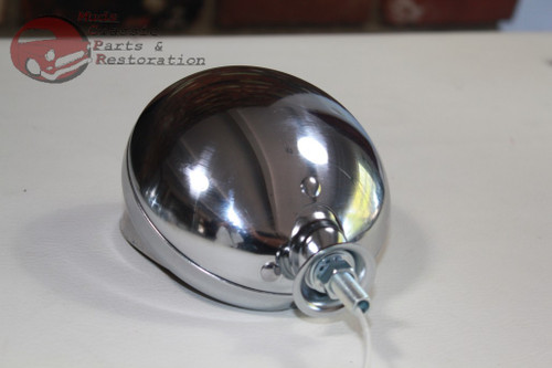 6 Volt Amber Mounted Visor Fog Light Lamps Custom Truck Hot Rat Street Rod Pair 6 Volt Amber Mounted Visor Fog Light Lamps Custom Truck Hot Rat Street Rod Pair