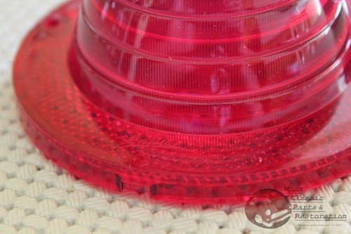 60-61 Impala Chevy El Camino Taillight Tail Brake Light Lenses Guide Script 4