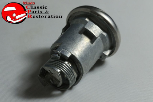 61-62 Chevy Fullsize Lock Cylinder Kit Glove Box Trunk Door Later Round Oval Key