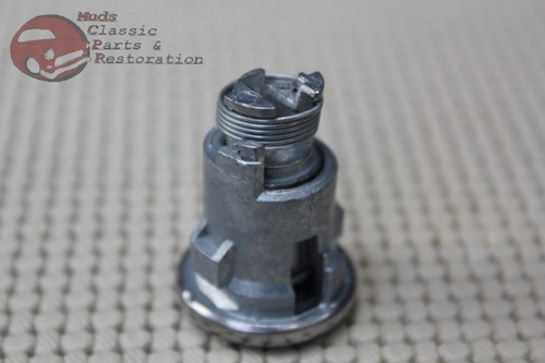 61-63 Cadillac Ignition Door Trunk Lock Cylinder Set Short Cylinder Flat Pawl