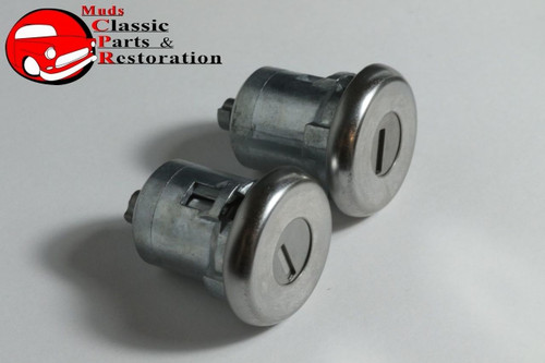 62-64 Nova Locks Ignition Door Trunk & Glovebox Original Oem Keys Lock Set Kit