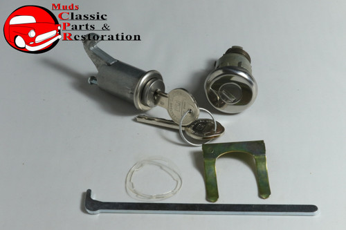 1962 1963 1964 1965 Chevrolet Nova Locks Glovebox & Trunk Original Style Keys