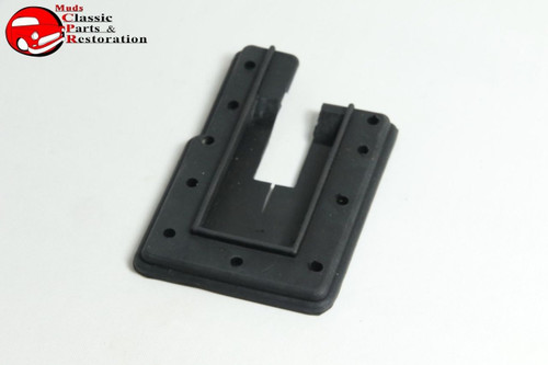 62-67 Chevy Ii Nova Door Jamb Quarter Window Rubber Seals Molded Steel Inserts