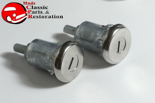 63 Impala Locks Ignition Door Glovebox Trunk Long Cylinder Original Gm Keys