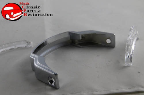 63 Impala Chevy Powerglide Transmission Column Shift Indicator Lens Bezel Set