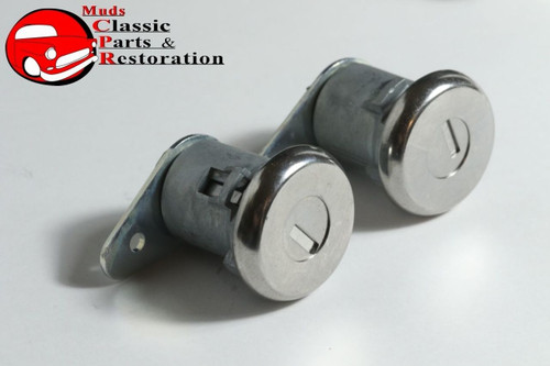 63 Impala Locks Ignition Door Glovebox Trunk Short Cyl. & Pawl Original Gm Keys