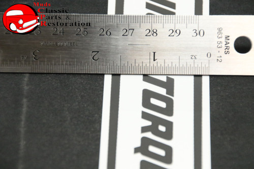 63-65 Chevy Gmc Truck High Torque 230 Inline Straight Six Valve Cover Decal New