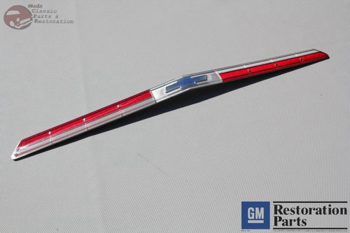 64 Impala Fullsize Chevy Plastic Hood Lip Molding Center Insert Bowtie Emblem