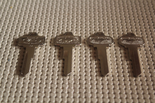 1964 1/2 1965 1966 65 66 Ford Mustang Stang Ignition Truck Pony Keys Set of 4