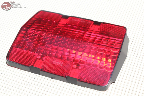 64-66 Mustang Rear Tail Light Lamp Lenses Lens Set One Pair Red New
