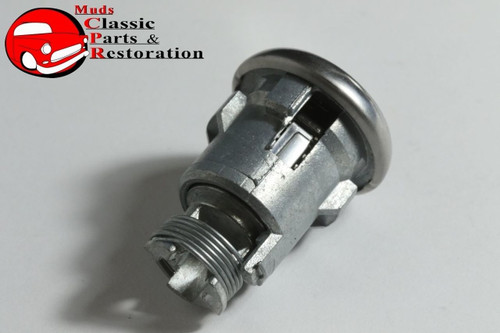 65-66 Chevy Fullsize Lock Cylinder Kit Glove Box Trunk Door Oem Origin Pear Key