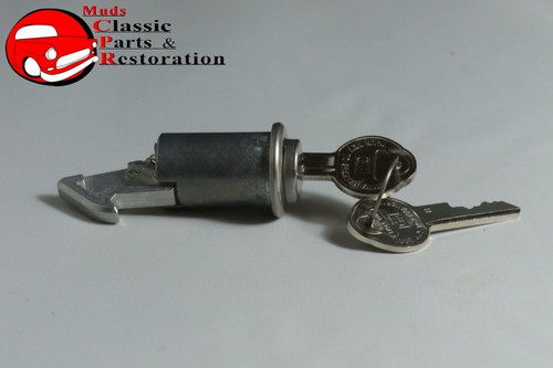 65-66 Impala Glovebox Lock Original Oem Pear Head Shape Keys New