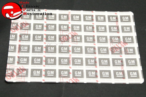 66 Impala Jack Instructions Decal Gm #3892194