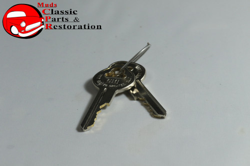 66-67 Chevelle 56-62 Corvette Glovebox Lock Impala Console Lock W/ Oem Keys
