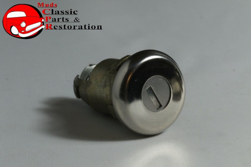 66-67 Gto Chevy Gm A Body Trunk Rear Deck Lid Lock Cylinder Shaft Gasket Key Kit