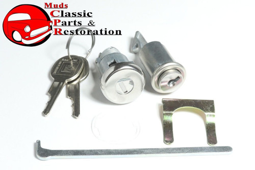 1967 67 Chevrolet Chevy Belair Impala Locks Glovebox & Trunk Later Style Keys