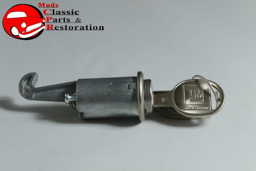 67-68 Camaro Glovebox Lock & Key Later Round Head