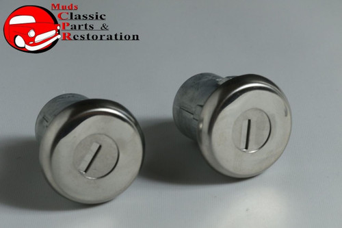 67-68 Camaro; 67 Corvette; Gm/Chevy Door Locks Pear Head Keys