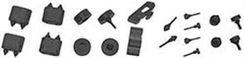 67-68 Chevy Camaro Body Alignment Rubber Stopper Bumper Set Kit 16 Pieces