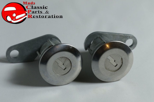 67-69 Mustang Ford Ignition & Door Lock Cylinder Keys Set Kit