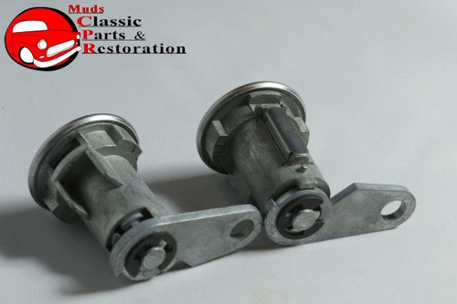 67-69 Mustang Ford Ignition & Door Lock Cylinder Keys Set Kit