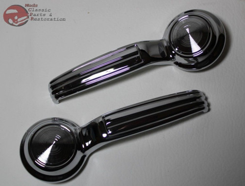 67-72 Chevy Gm Impala Truck Nova Inside Interior Chrome Door Handles